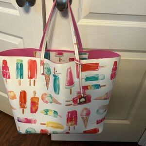Kate Spade Popsicle Print Tote Bag - Pink and Multicolor